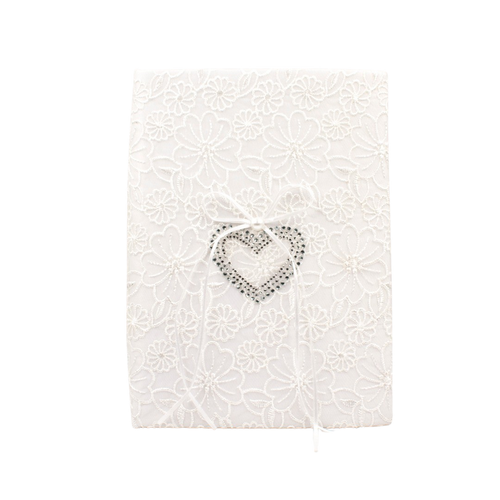 WHITE GUESTBOOK