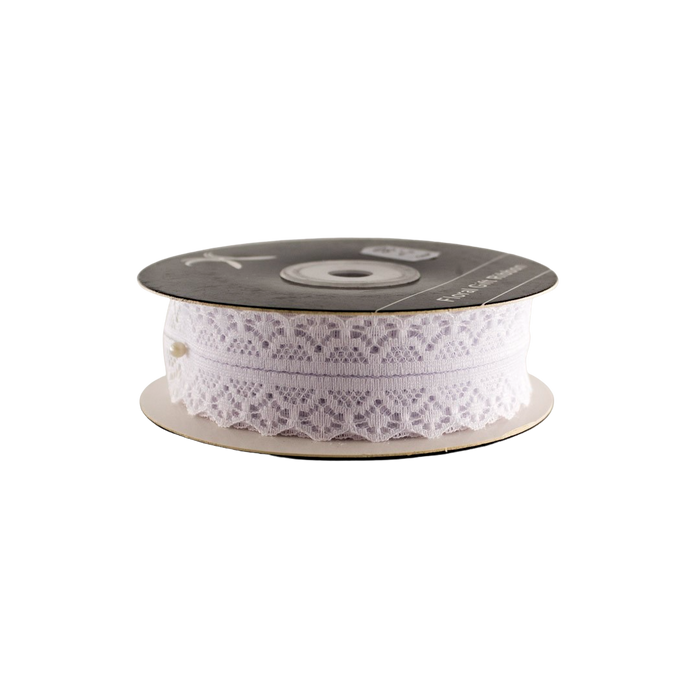 LACE RIBBON 2.8CMX20Y WHITE