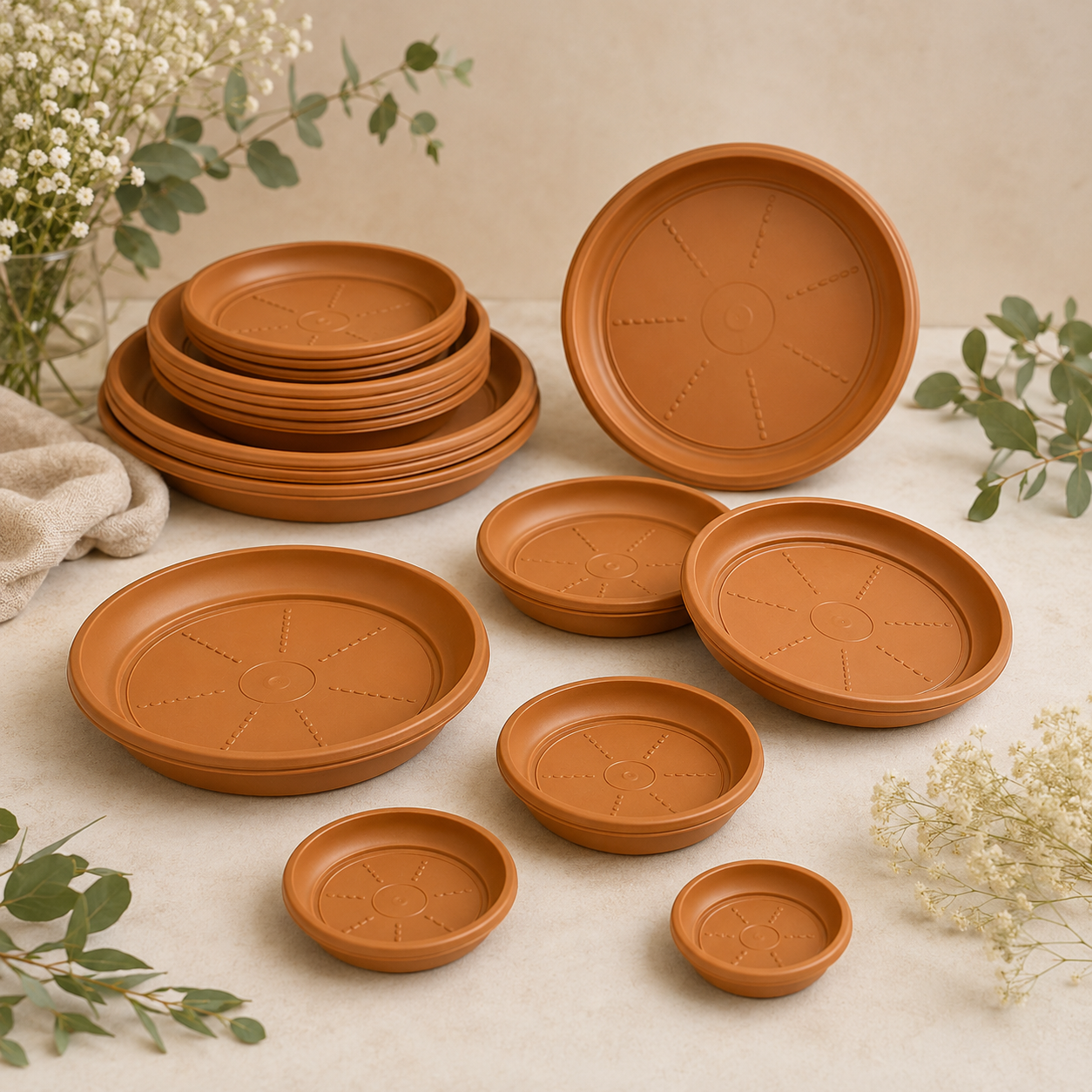 Floral Plates