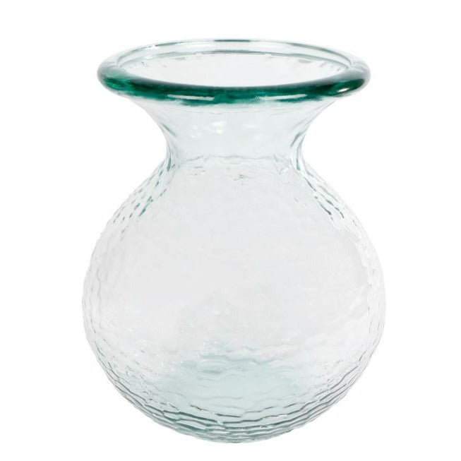 VASE PARADISE CLEAR GLASS 20X20X24.5CM