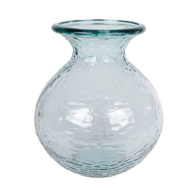 VASE PARADISE CLEAR GLASS 29X29X34CM