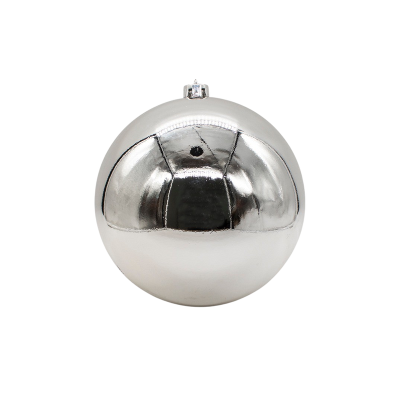 X-MAS BALL SILVER 20CM