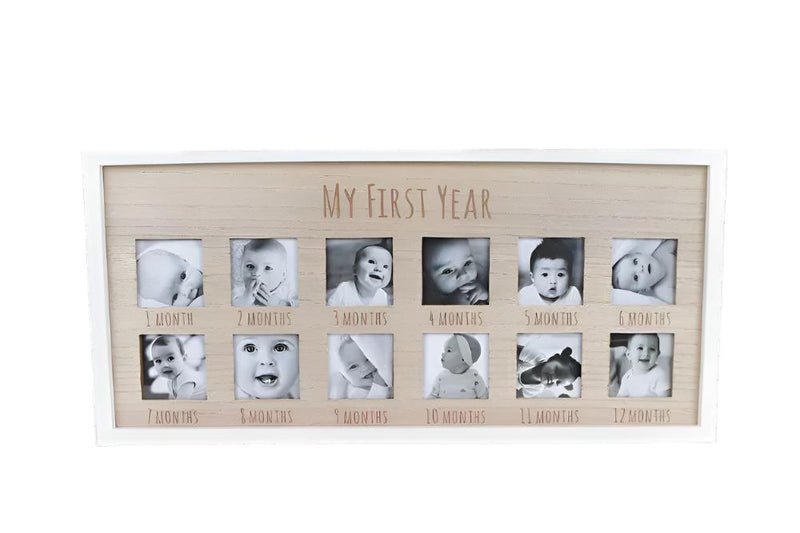 PHOTOFRAME MY FIRST YEAR 47X22X1.5CM