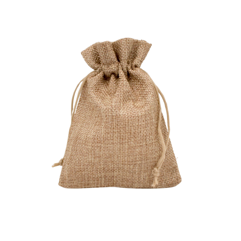 BURLAP BAG 13.5X17.5CM 20PCS