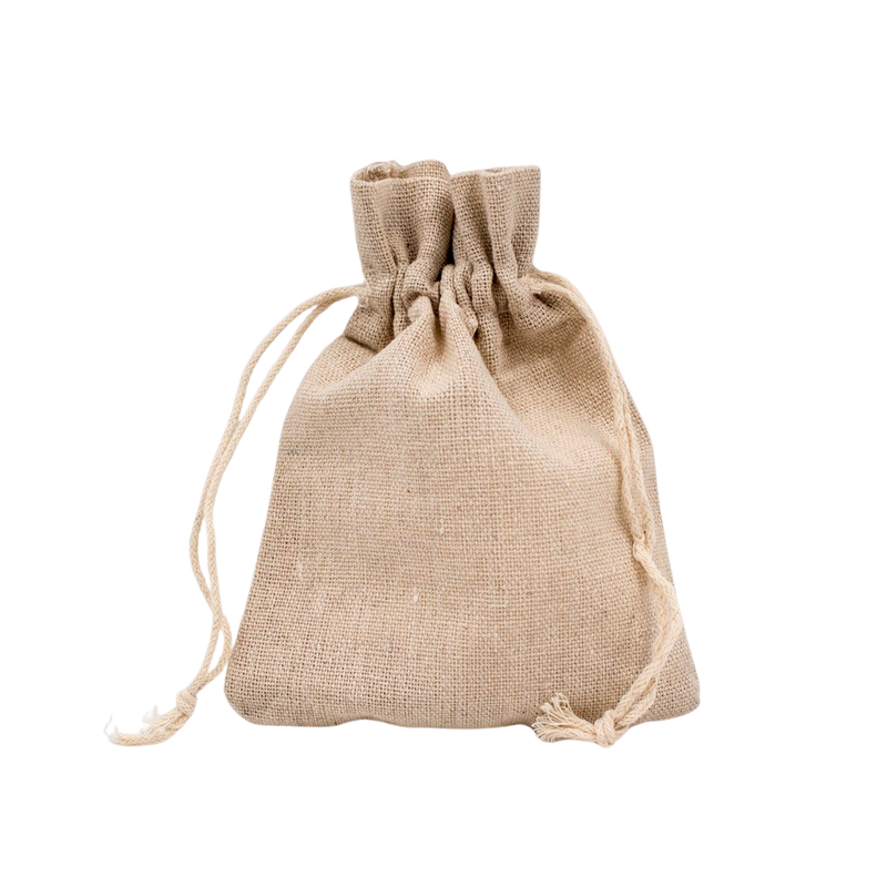 FABRIC BAG COTTON 10.5X14CM 20PCS