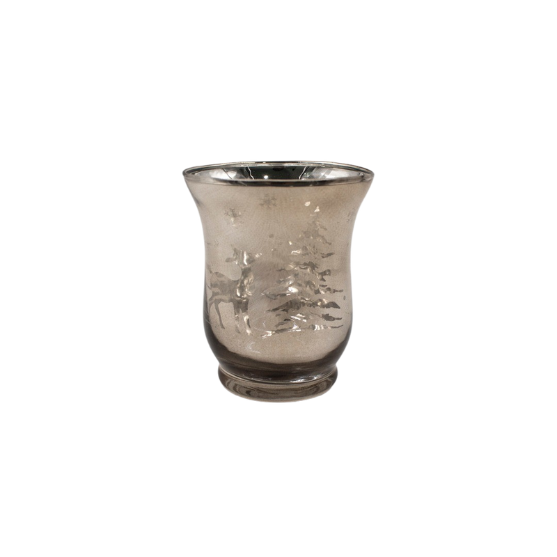 Christmas Candle Holder 9cm Deventor