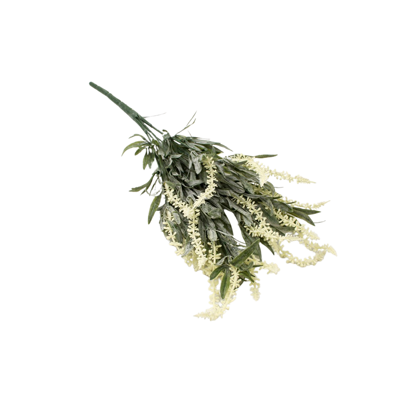 WHITE ARTIFICIAL LEVANDER