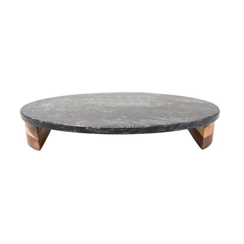MARBLE TRAY STAND 30X20X5CM