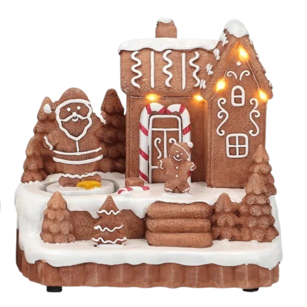 GINGERBREAD LED 37.5X11.5X21.5CM