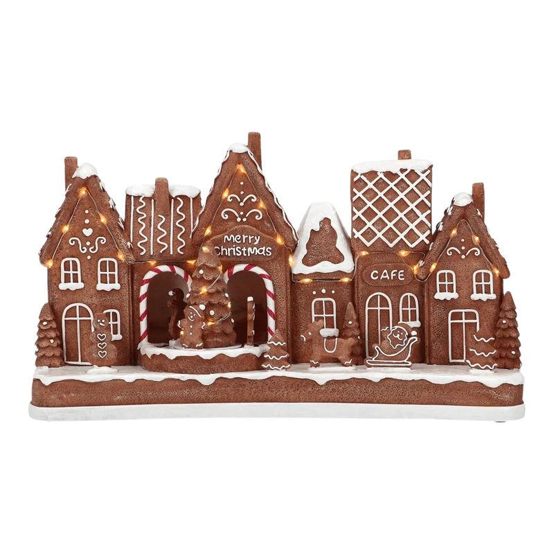 GINGERBREAD LED 37.5X11.5X21.5CM Deventor