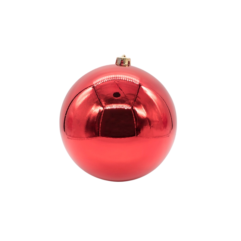 X-MAS BALL RED 30CM