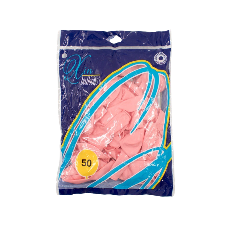 PINK LATEX BALLOON 30CM - 50PCS