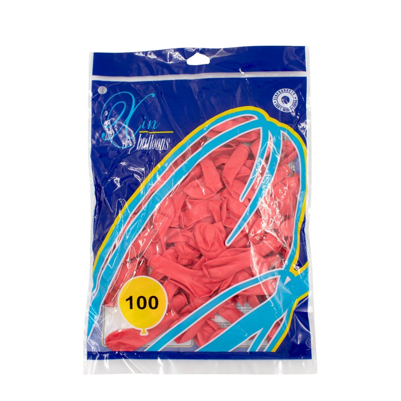CORAL LATEX BALLOON 12CM - 100PCS