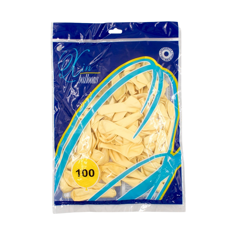 LEMON LATEX BALLOON 12CM - 100PCS
