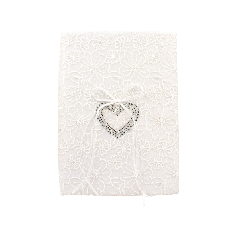 WHITE GUESTBOOK