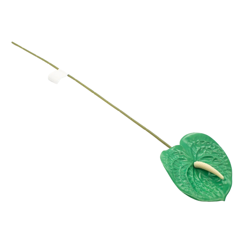 ARTIFICIAL ANTHURIUM GREEN 60CM