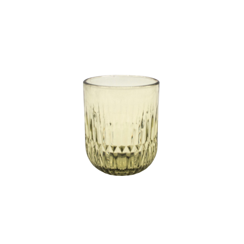 GLASS GREEN 260ML - 6pcs
