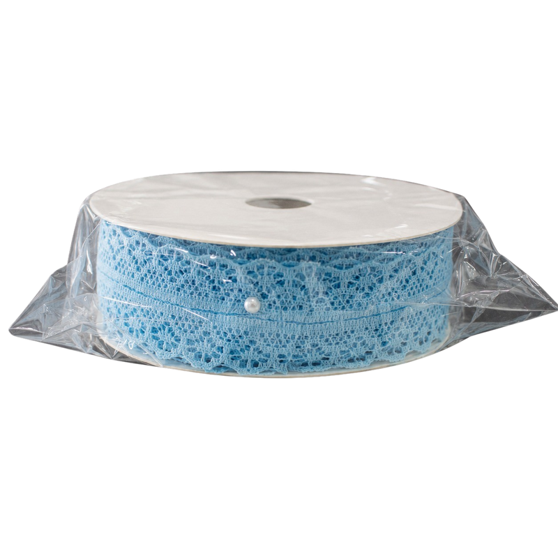 LACE RIBBON 2.8CMX20Y BLUE Deventor