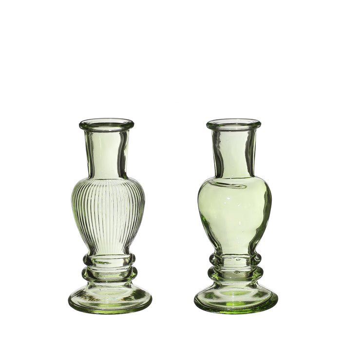 VENICE VASE CANDLE 11.5cm GREEN