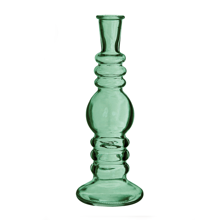 FLORENCE VASE CANDLE H23X8.5CM GREEN