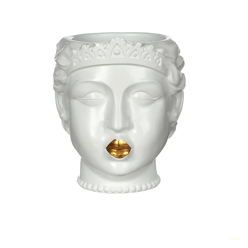 CERAMIC QUEEN 14.5 X 16.5CM