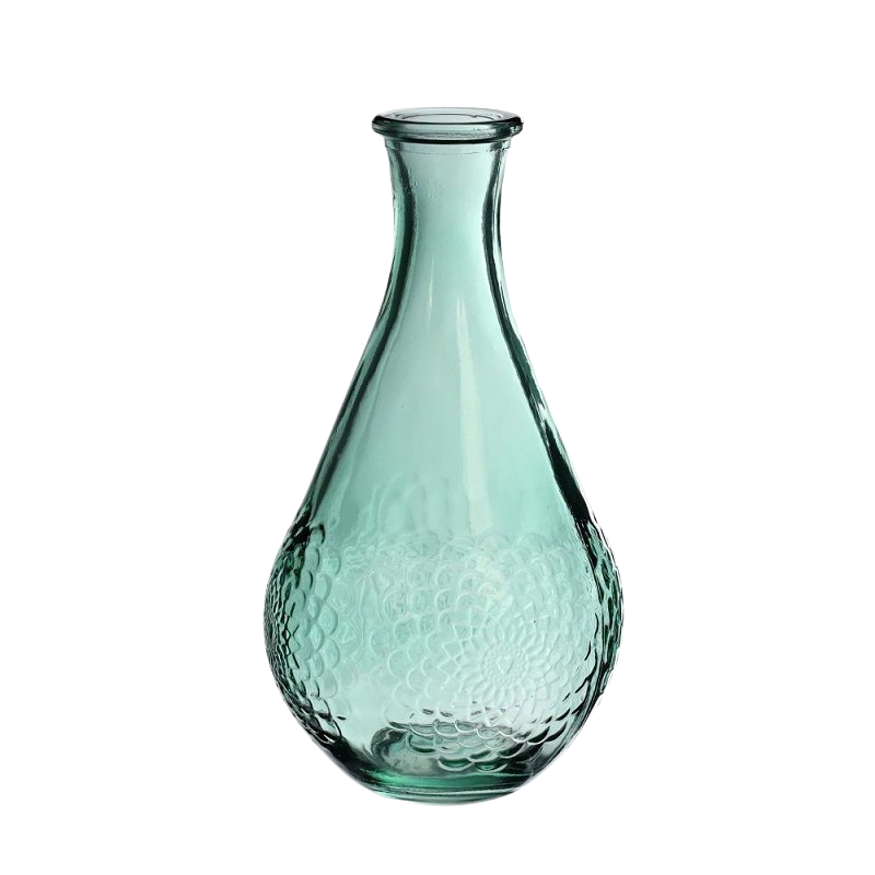 VASE DAHLIA H16X9CM SMARAGD