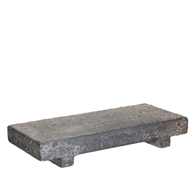 CEMENT PLATE DARK GREY 20X8.5X3.5CM