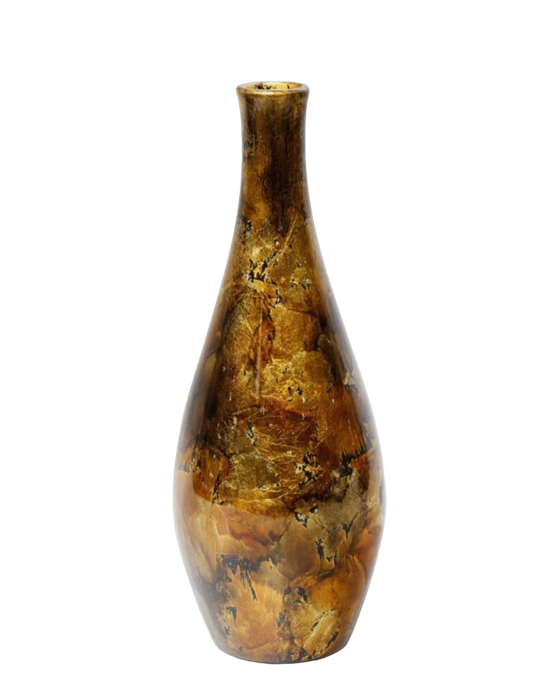 VASE 13XH35CM COPPER GOLD