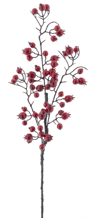 ROSE HIP SPRAY RED 66CM