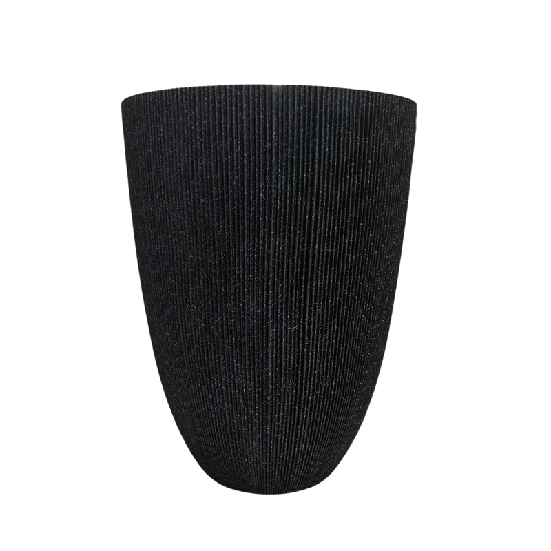 POT BLACK 37X37X48.5CM