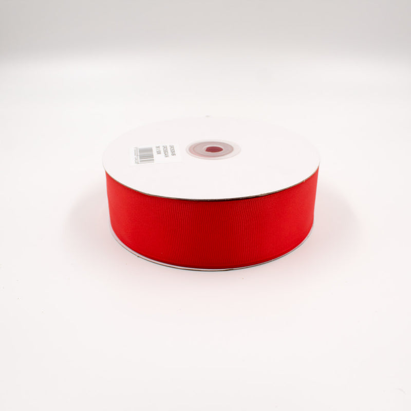 GROSSGAIN RIBBON 38X50M RED