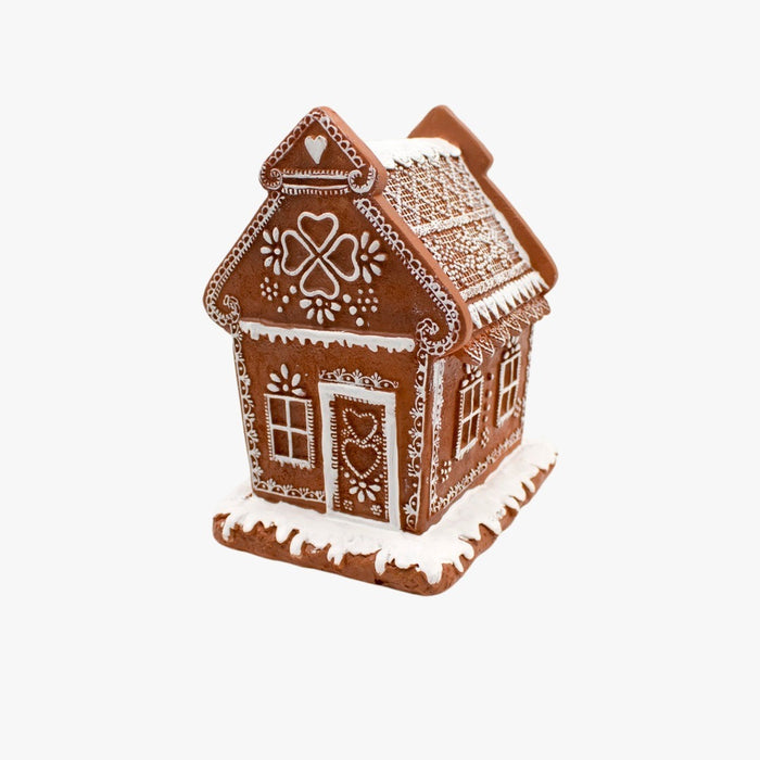 X-MAS HOUSE WITH LED 14.5X11.5X16.5CM