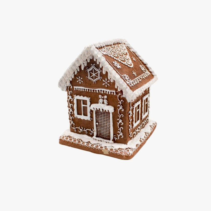 X-MAS HOUSE WITH LED 13X13X15CM