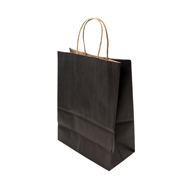 PAPER BAG 31X12X42CM BLACK