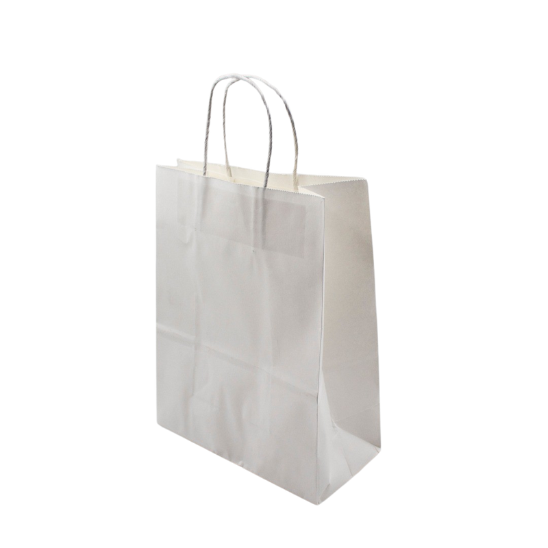 PAPER BAG 26X12X33CM WHITE