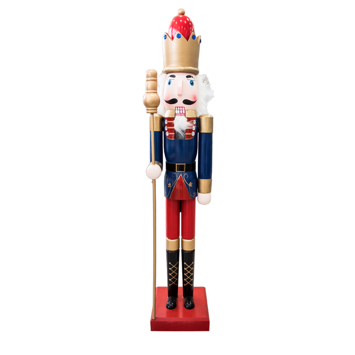 NUTCRACKER RED/BLUE 90CM