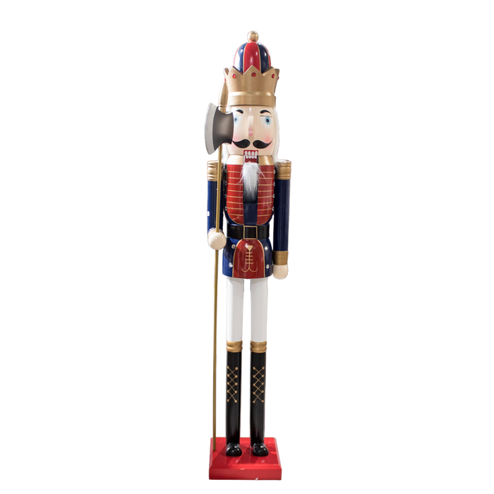 NUTCRACKER  RED/BLUE/WHITE 120CM