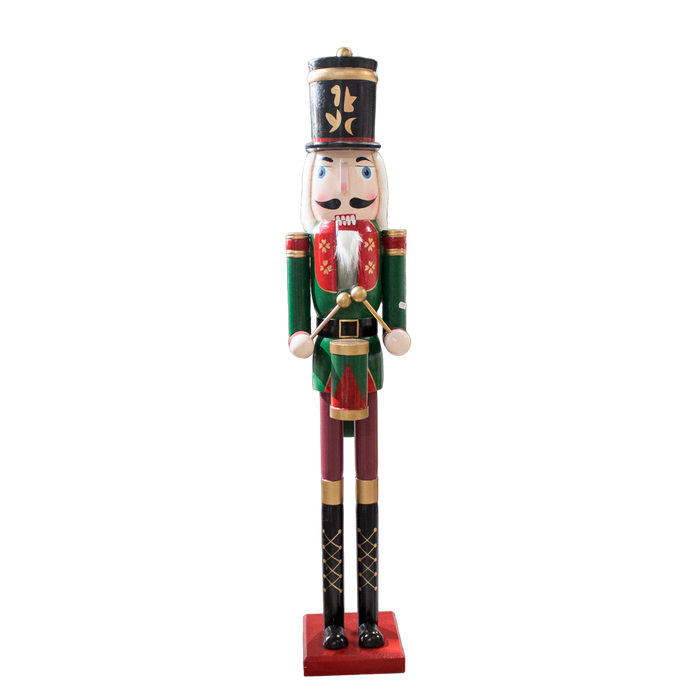 NUTCRACKER RED/GREEN/BLACK 120CM