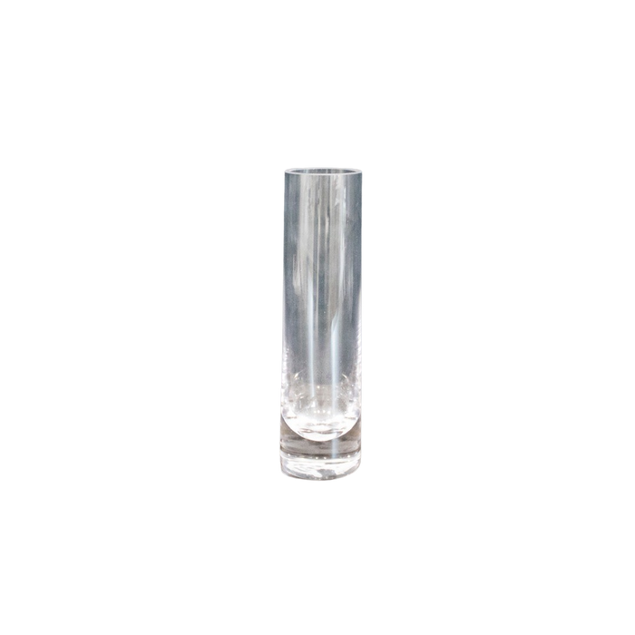 GLASS VASE 16CM