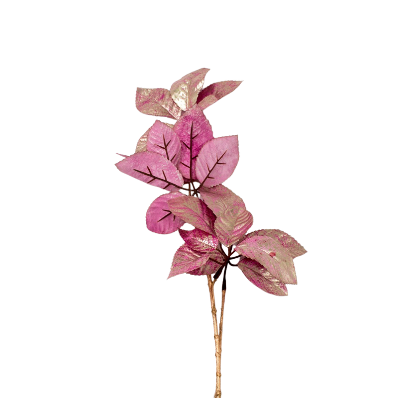 ROSE LEAF R/GOLD 80CM