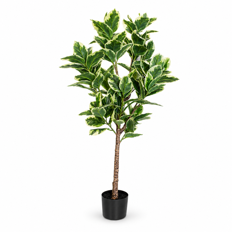 ARTIFICIAL FICUS WHITE 160CM Deventor