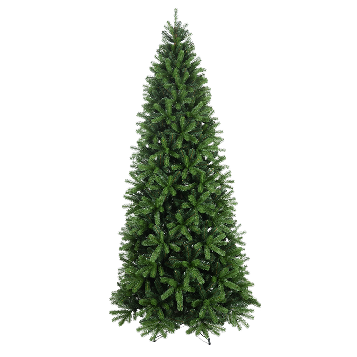 CHRISTMAS TREE HINGED SLIM 210cm