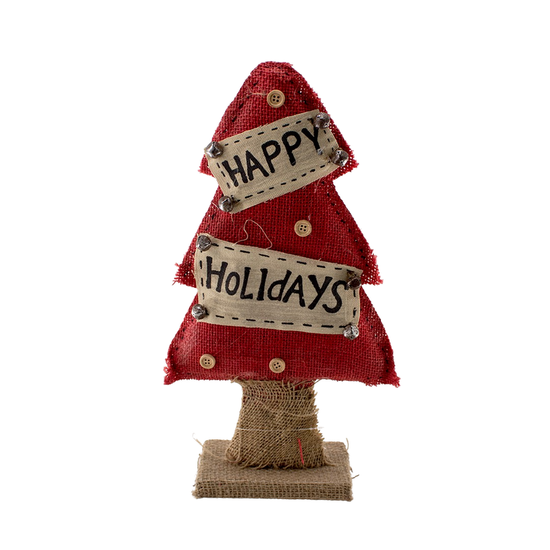 HAPPY HOLIDAYS TREE 40CM Deventor