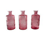 BOTTLE PINK 7.5HX14.5CM Deventor