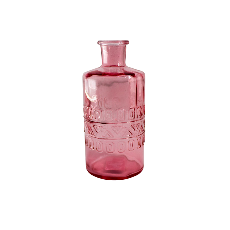 BOTTLE PINK 7.5HX14.5CM Deventor