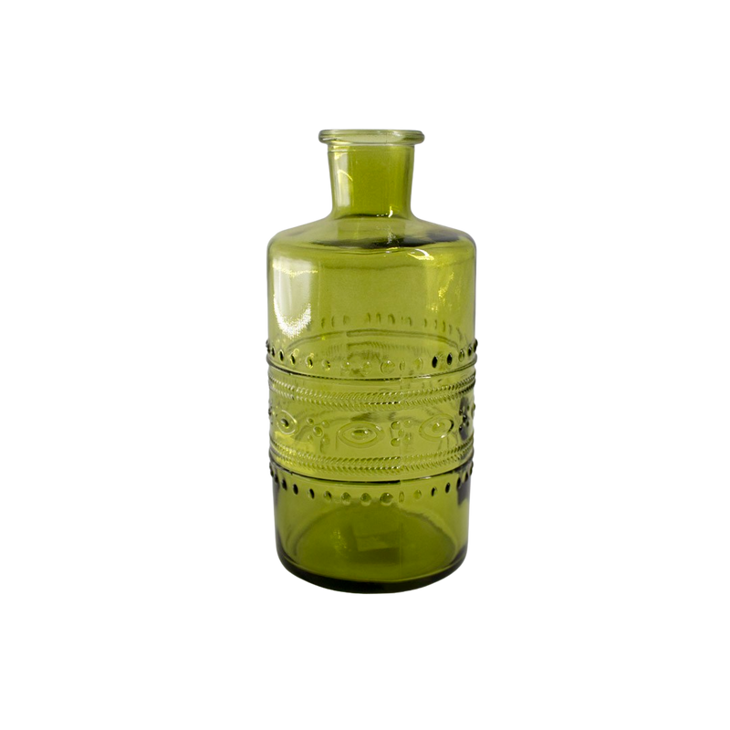 BOTTLE OLIVE 7.5HX14.5CM