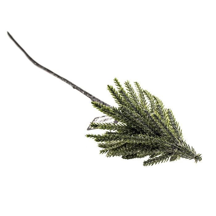 PINE TREE PICK GLITTERED 20CM