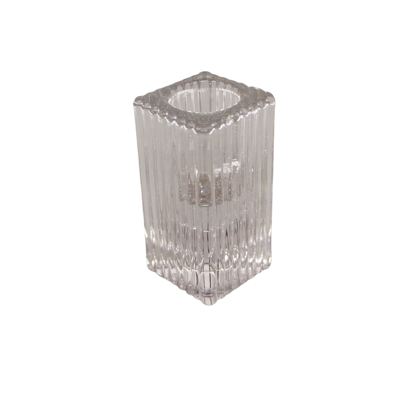 GLASS CANDLE HOLDER