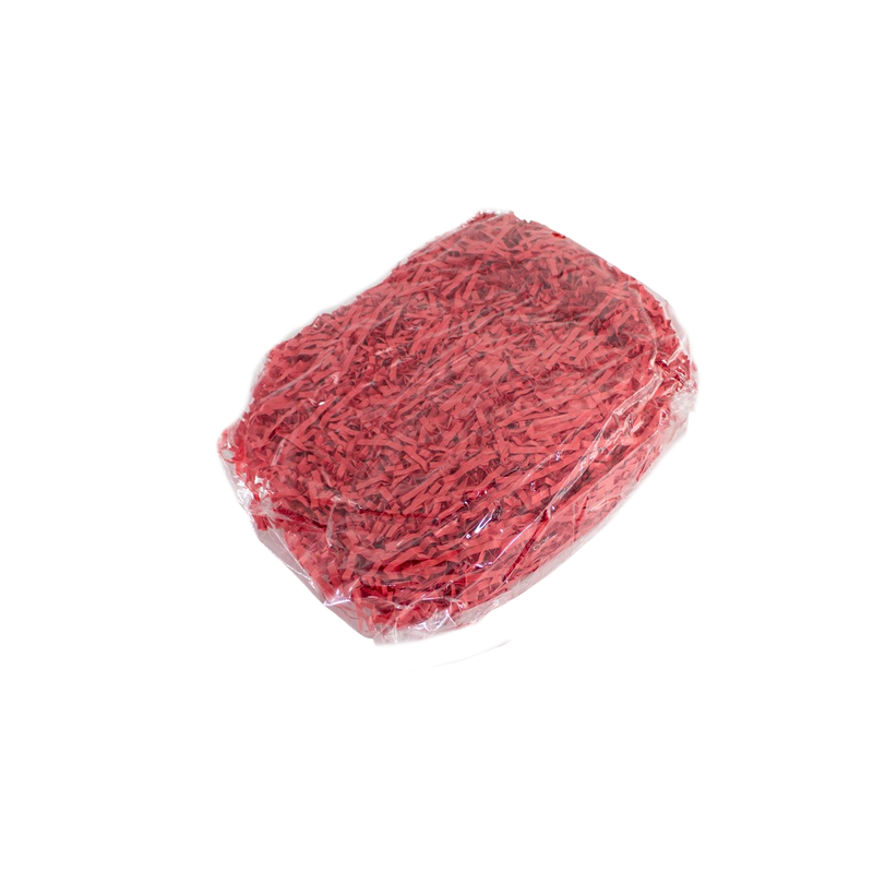 SHREDDED PAPER RED 100G