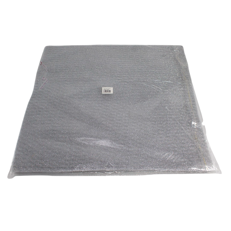 FABRIC SHEET 45X45CM 50PCS SILVER